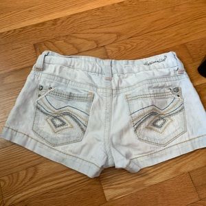 Hydraulic blue shorts